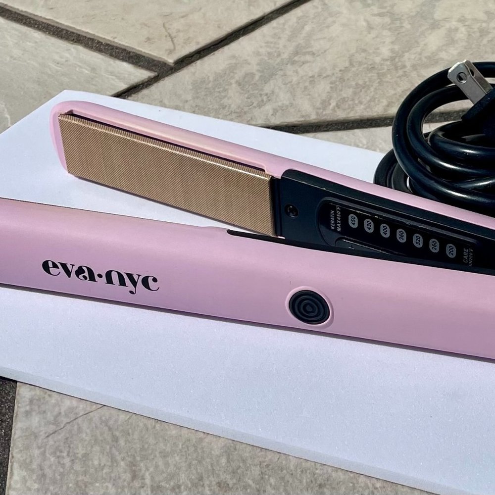 Eva NYC Healthy Heat Nano Silk 1" Flat Iron